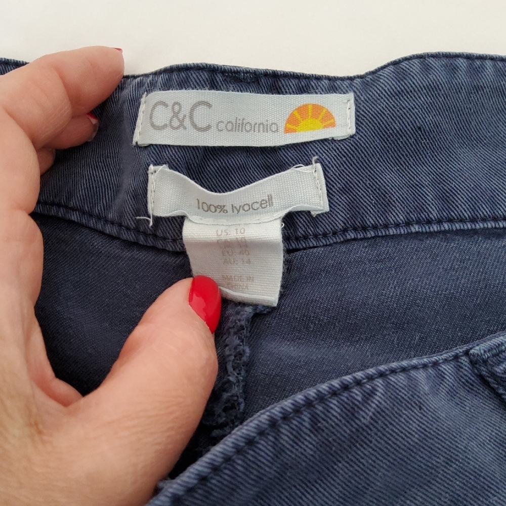 C&C California Navy Blue Shorts - Picture 5 of 7